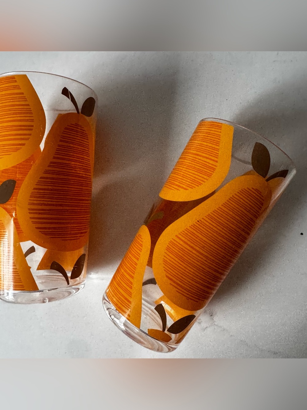 Orla Kiely x Target set of two pear tumblers
